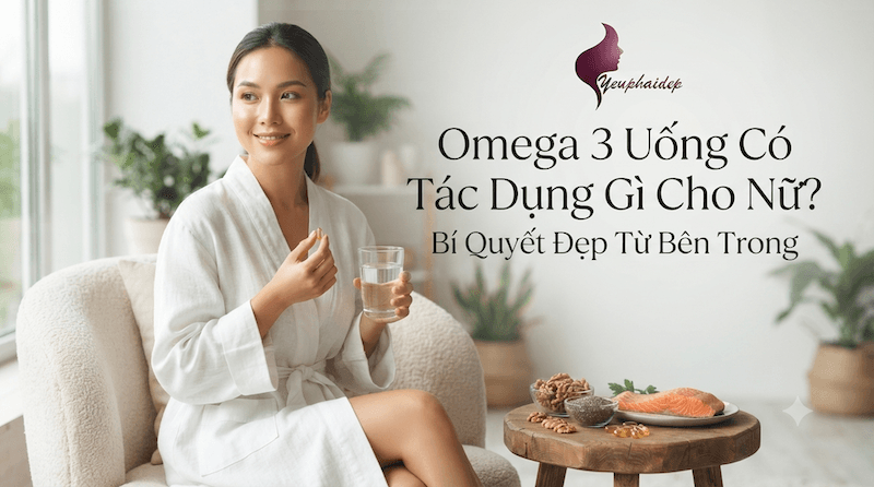Omega 3 Uống Có Tác Dụng Gì Cho Nữ? Bí Quyết Đẹp Từ Bên Trong