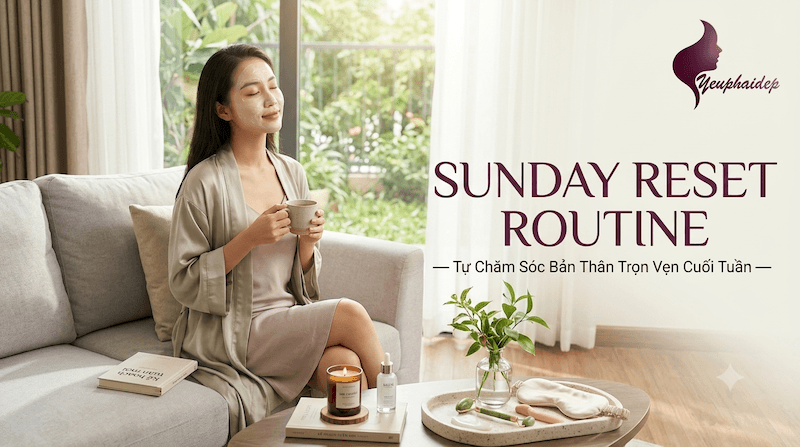 Sunday Reset Routine — Tự Chăm Sóc Bản Thân Trọn Vẹn Cuối Tuần