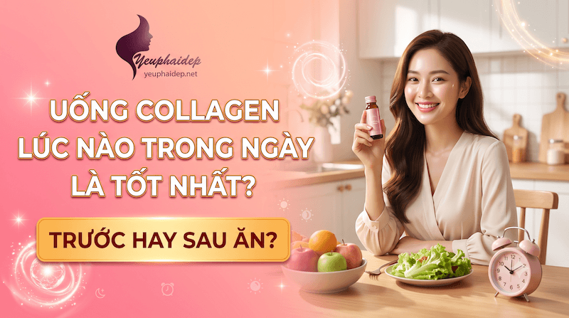 Uống Collagen Lúc Nào Trong Ngày Là Tốt Nhất? Trước Hay Sau Ăn?