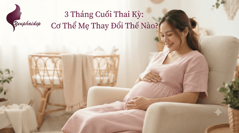 3 Tháng Cuối Thai Kỳ: Cơ Thể Mẹ Thay Đổi Thế Nào?