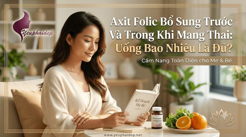 Axit Folic Bổ Sung Trước Và Trong Khi Mang Thai: Uống Bao Nhiêu Là Đủ?