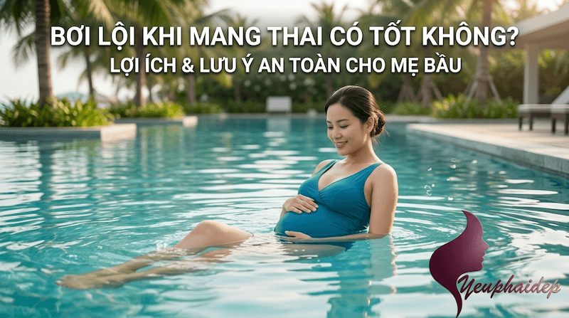 Bơi Lội Khi Mang Thai Có Tốt Không? Lợi Ích Và Lưu Ý An Toàn Cho Mẹ Bầu