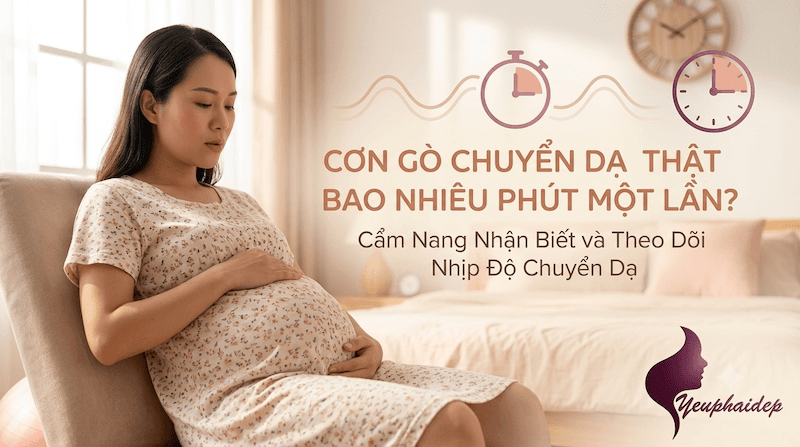 Cơn Gò Chuyển Dạ Thật Bao Nhiêu Phút Một Lần?