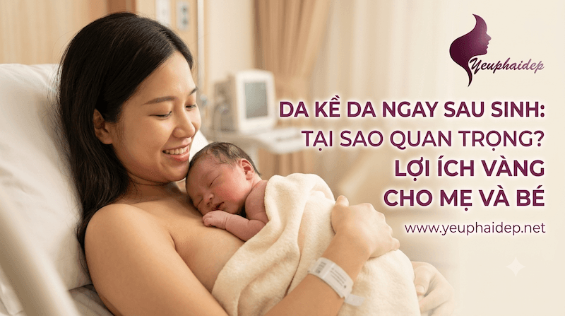 Da Kề Da Ngay Sau Sinh Tại Sao Quan Trọng? Lợi Ích Vàng Cho Mẹ Và Bé