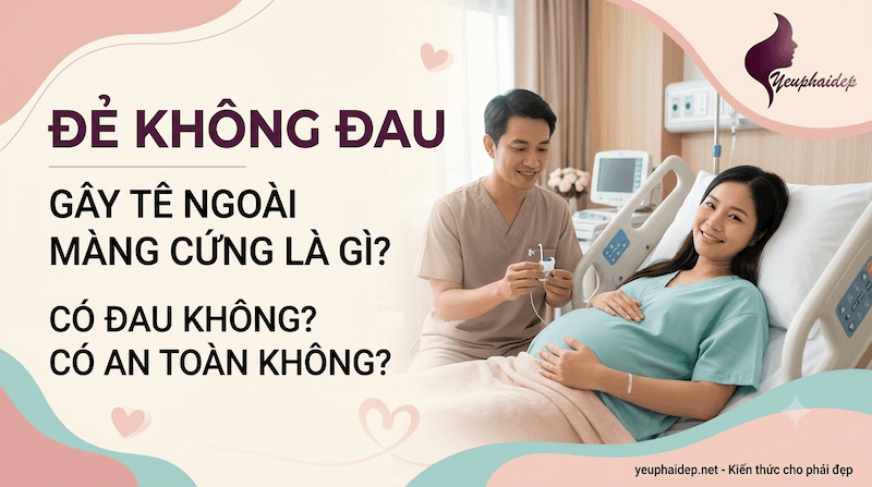 Đẻ Không Đau Gây Tê Ngoài Màng Cứng Là Gì? Có Đau Không, Có An Toàn Không?
