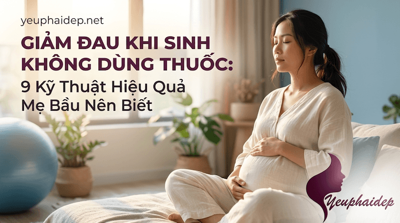 Giảm Đau Khi Sinh Không Dùng Thuốc: 9 Kỹ Thuật Hiệu Quả Mẹ Bầu Nên Biết