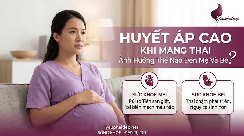 Huyết Áp Cao Khi Mang Thai Ảnh Hưởng Thế Nào Đến Mẹ Và Bé?