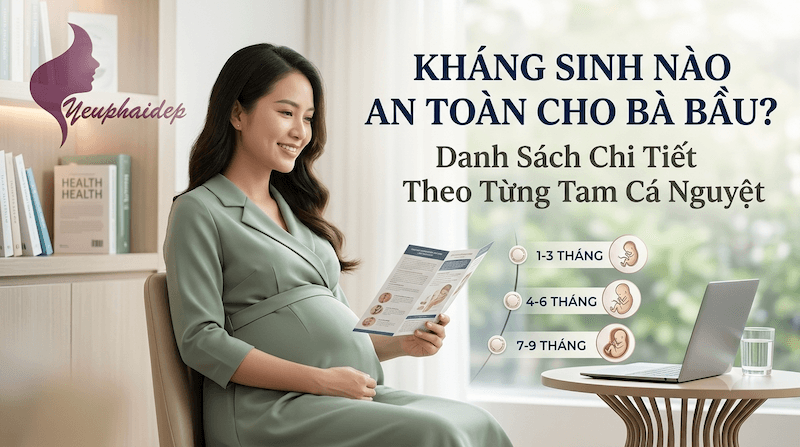 Kháng Sinh Nào An Toàn Cho Bà Bầu? Danh Sách Chi Tiết Theo Từng Tam Cá Nguyệt