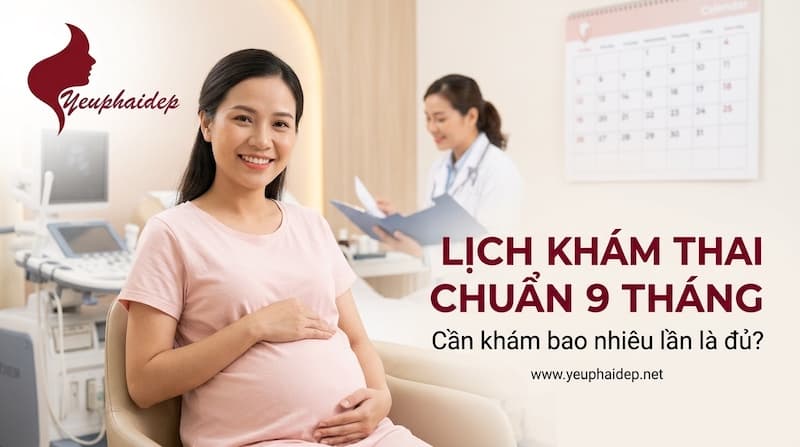 Lịch Khám Thai Chuẩn 9 Tháng: Cần Khám Bao Nhiêu Lần Là Đủ?