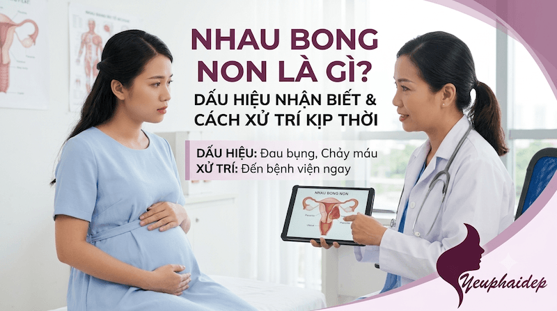 Nhau Bong Non Là Gì? Dấu Hiệu Nhận Biết Và Cách Xử Trí Kịp Thời