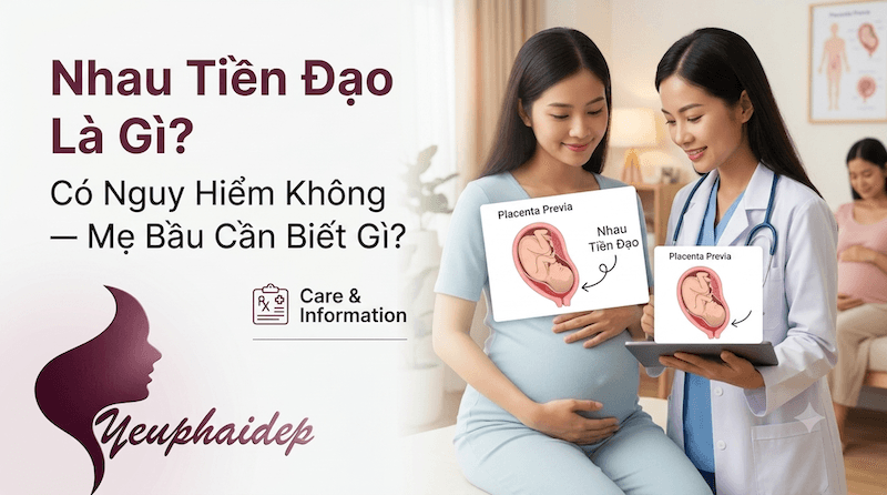 Nhau Tiền Đạo Là Gì? Có Nguy Hiểm Không — Mẹ Bầu Cần Biết Gì?