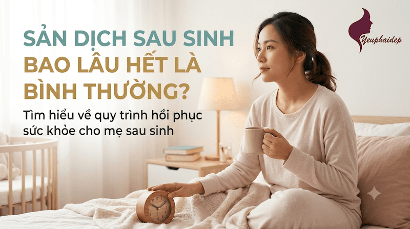 Sản Dịch Sau Sinh Bao Lâu Hết Là Bình Thường?