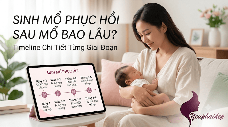 Sinh Mổ Phục Hồi Sau Mổ Bao Lâu? Timeline Chi Tiết Từng Giai Đoạn