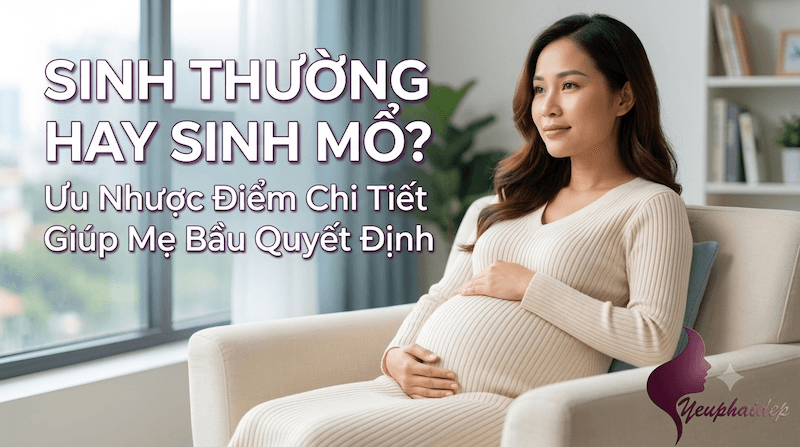 Sinh Thường Hay Sinh Mổ? Ưu Nhược Điểm Chi Tiết Giúp Mẹ Bầu Quyết Định