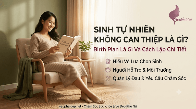 Sinh Tự Nhiên Không Can Thiệp Là Gì? Birth Plan Là Gì Và Cách Lập Chi Tiết