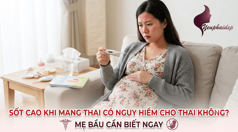 Sốt Cao Khi Mang Thai Có Nguy Hiểm Cho Thai Không? Mẹ Bầu Cần Biết Ngay