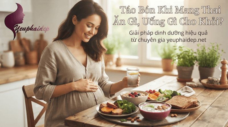 Táo Bón Khi Mang Thai Ăn Gì, Uống Gì Cho Khỏi?