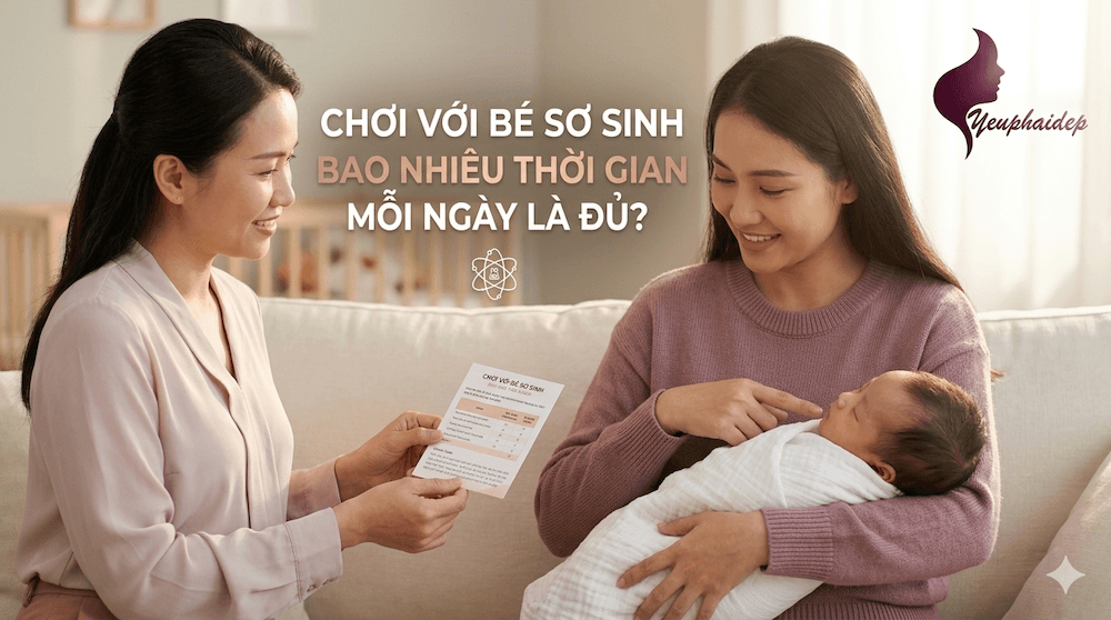 Chơi Với Bé Sơ Sinh Bao Nhiêu Thời Gian Mỗi Ngày Là Đủ?