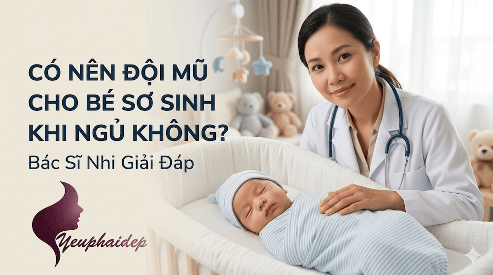 Có Nên Đội Mũ Cho Bé Sơ Sinh Khi Ngủ Không? Bác Sĩ Nhi Giải Đáp