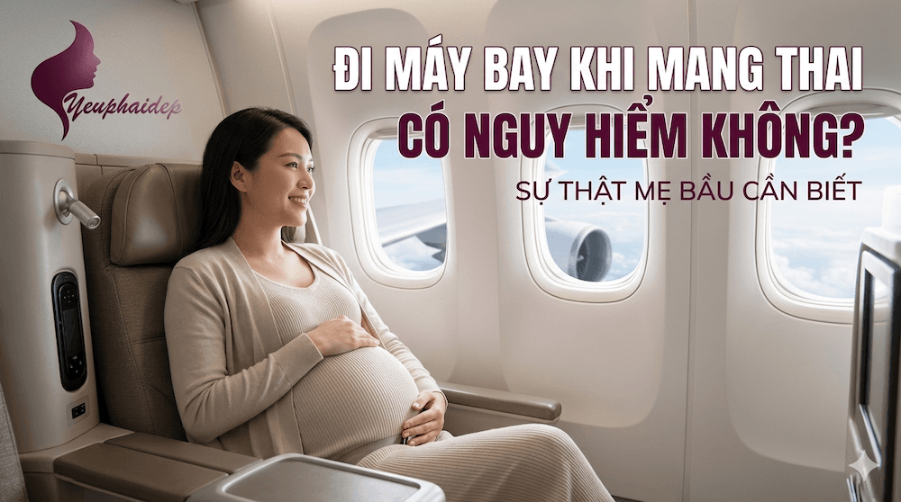 Đi Máy Bay Khi Mang Thai Có Nguy Hiểm Không? Sự Thật Mẹ Bầu Cần Biết