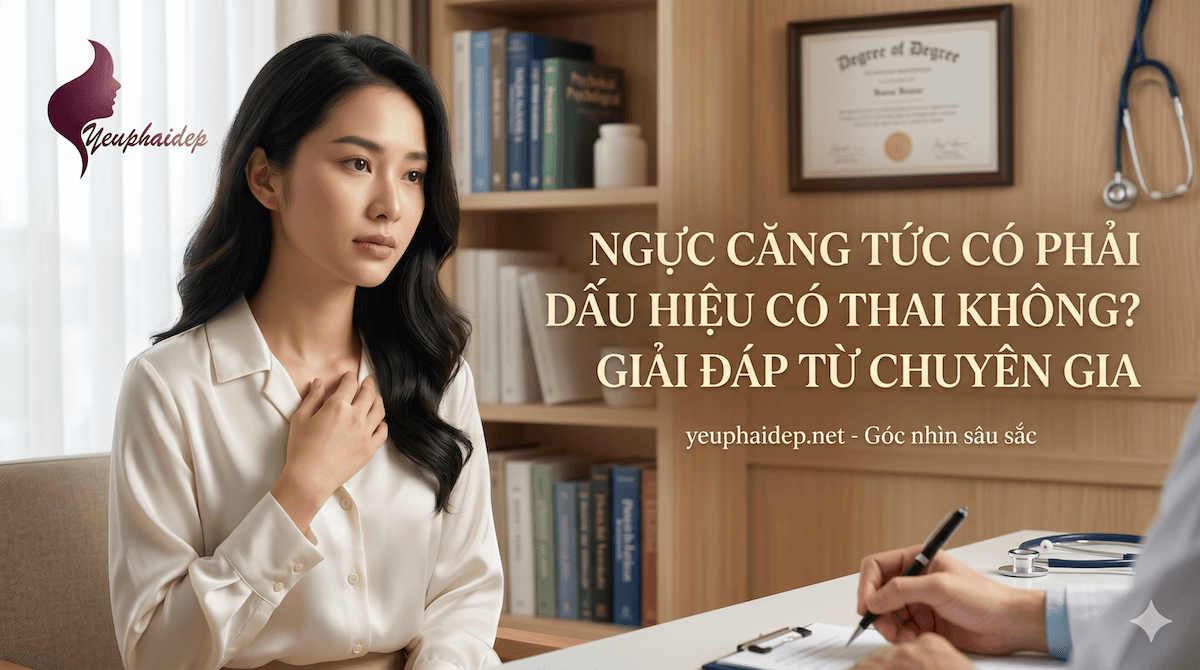 Ngực Căng Tức Có Phải Dấu Hiệu Có Thai Không? Giải Đáp Từ Chuyên Gia