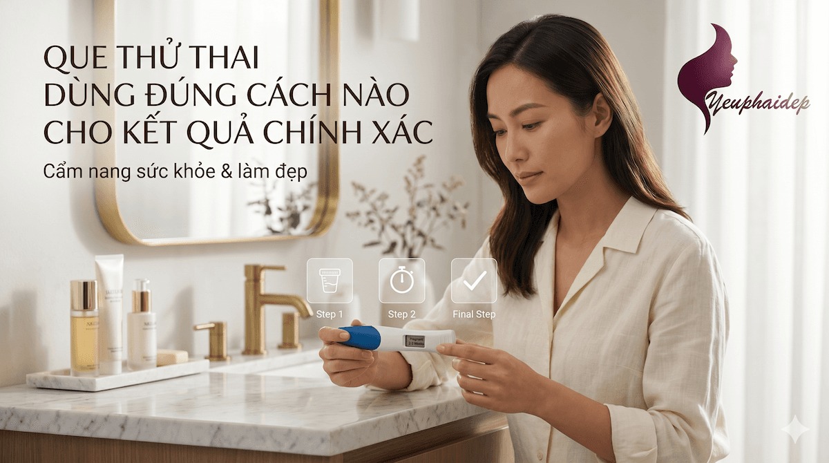 Que Thử Thai Dùng Đúng Cách Nào Cho Kết Quả Chính Xác