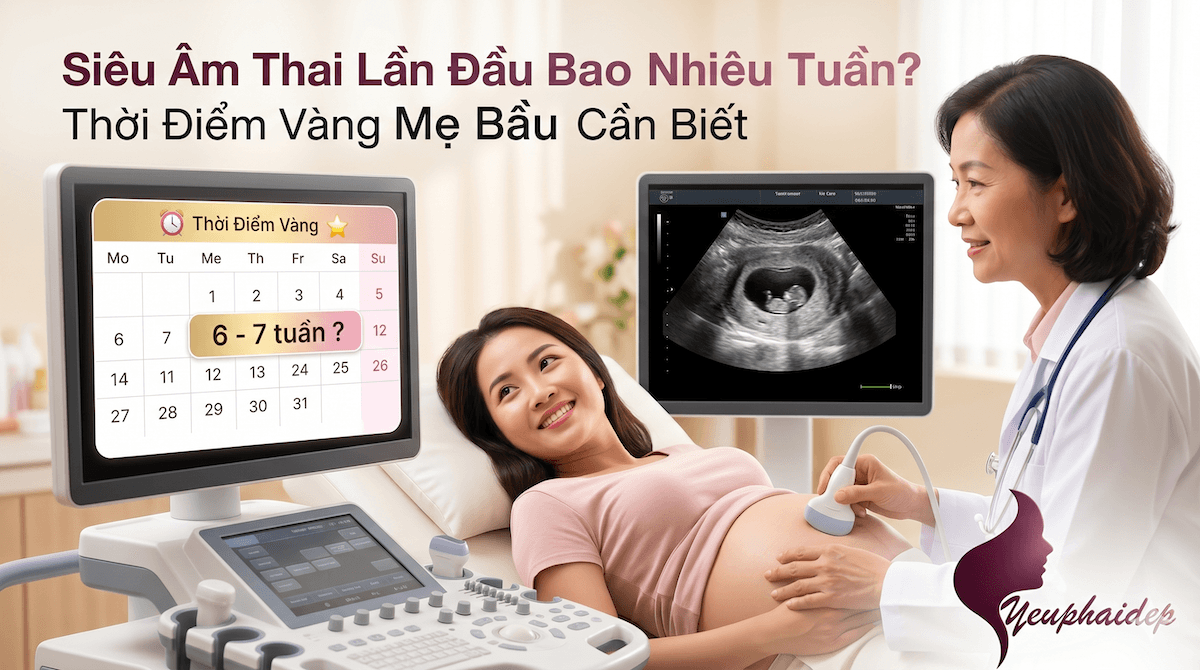 Siêu Âm Thai Lần Đầu Bao Nhiêu Tuần? Thời Điểm Vàng Mẹ Bầu Cần Biết