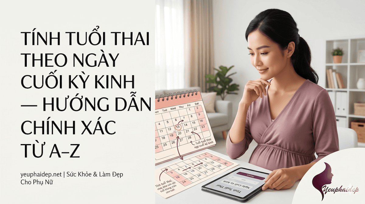 Tính Tuổi Thai Theo Ngày Cuối Kỳ Kinh — Hướng Dẫn Chính Xác Từ A–Z
