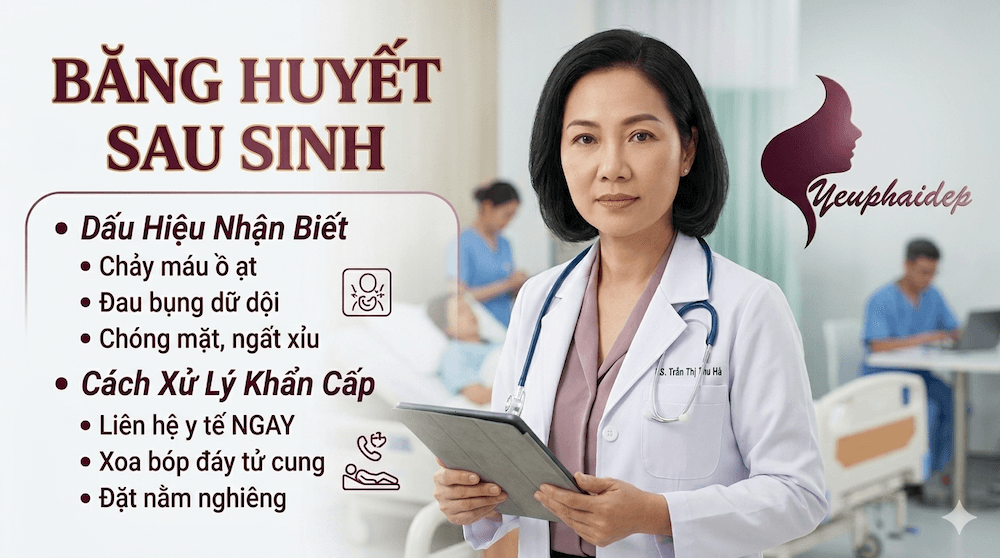Băng Huyết Sau Sinh — Dấu Hiệu Nhận Biết & Cách Xử Lý Khẩn Cấp