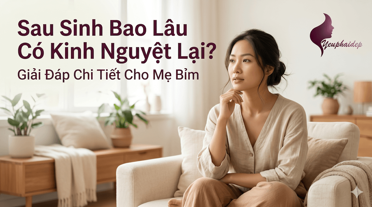 Sau Sinh Bao Lâu Có Kinh Nguyệt Lại? Giải Đáp Chi Tiết Cho Mẹ Bỉm