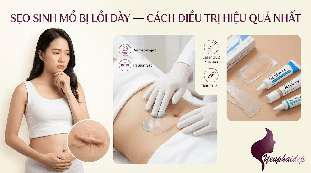 Sẹo Sinh Mổ Bị Lồi Dày — Cách Điều Trị Hiệu Quả Nhất
