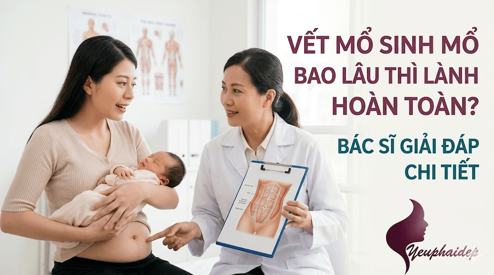 Vết Mổ Sinh Mổ Bao Lâu Thì Lành Hoàn Toàn? Bác Sĩ Giải Đáp Chi Tiết