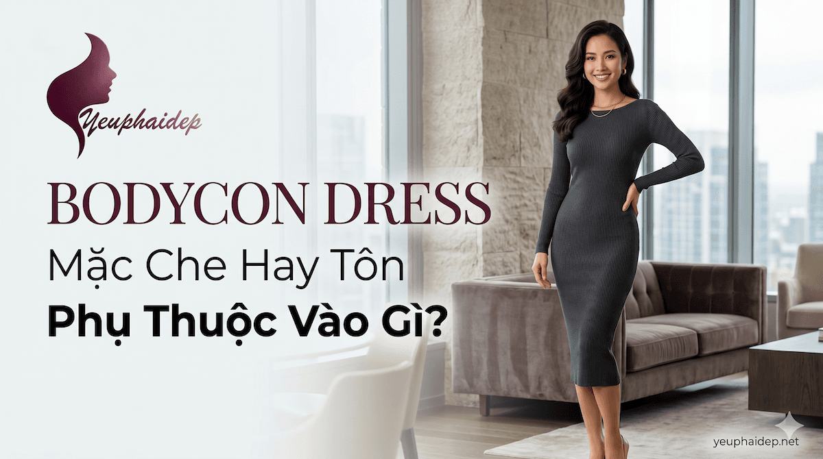 Bodycon Dress Mặc Che Hay Tôn Phụ Thuộc Vào Gì?
