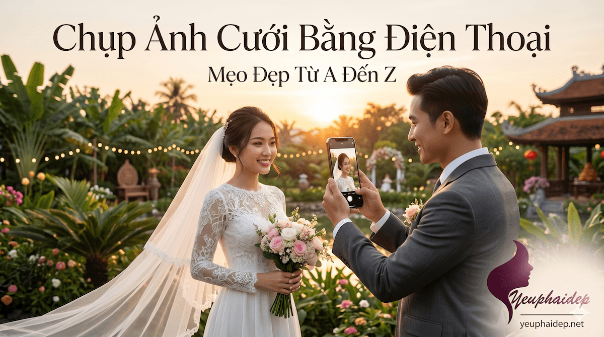 Chụp Ảnh Cưới Bằng Điện Thoại — Mẹo Đẹp Từ A Đến Z