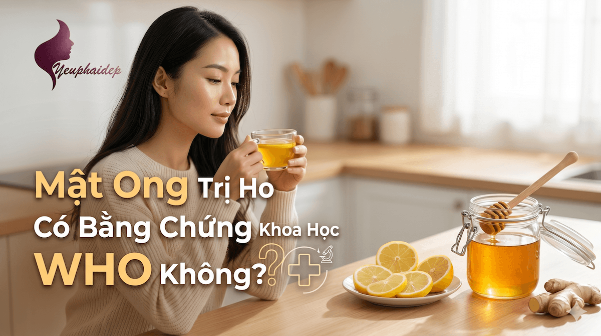 Mật Ong Trị Ho Có Bằng Chứng Khoa Học WHO Không?
