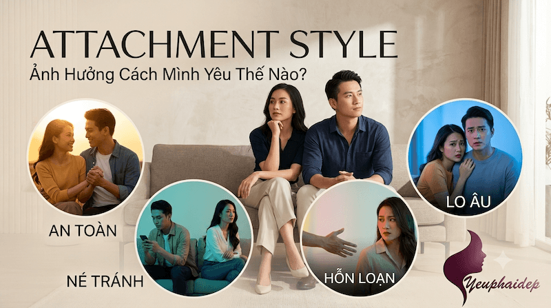 Attachment Style Ảnh Hưởng Cách Mình Yêu Thế Nào?