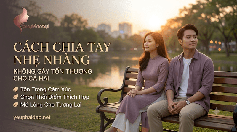 Cách Chia Tay Nhẹ Nhàng Không Gây Tổn Thương Cho Cả Hai