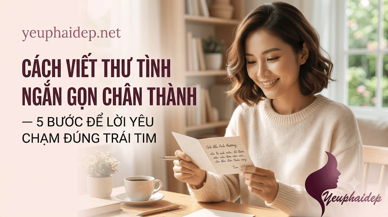 Cách Viết Thư Tình Ngắn Gọn Chân Thành — 5 Bước Để Lời Yêu Chạm Đúng Trái Tim