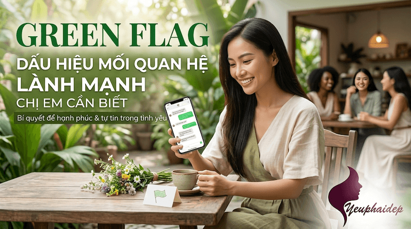 Green Flag – Dấu Hiệu Mối Quan Hệ Lành Mạnh Chị Em Cần Biết