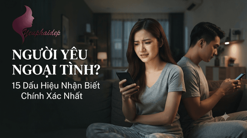 Người Yêu Ngoại Tình? 15 Dấu Hiệu Nhận Biết Chính Xác Nhất