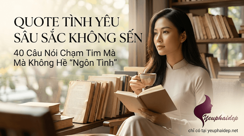 Quote Tình Yêu Sâu Sắc Không Sến — 40 Câu Nói Chạm Tim Mà Không Hề "Ngôn Tình"