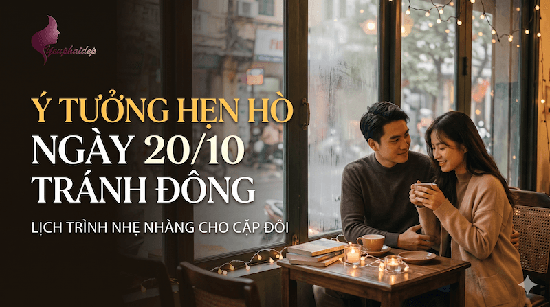 Ý Tưởng Hẹn Hò Ngày 20/10 Tránh Đông — Lịch Trình Nhẹ Nhàng Cho Cặp Đôi