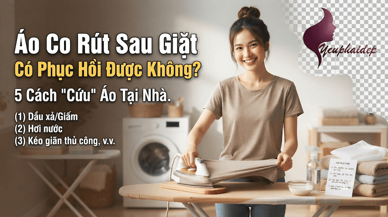 Áo Co Rút Sau Giặt Có Phục Hồi Được Không? 5 Cách "Cứu" Áo Tại Nhà