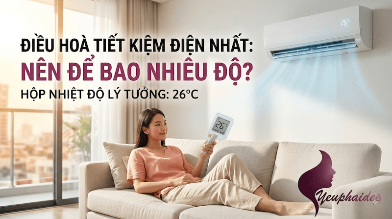 Điều Hoà Tiết Kiệm Điện Nhất Nên Để Bao Nhiêu Độ?