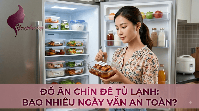 Đồ Ăn Chín Để Tủ Lạnh Bao Nhiêu Ngày Vẫn An Toàn?