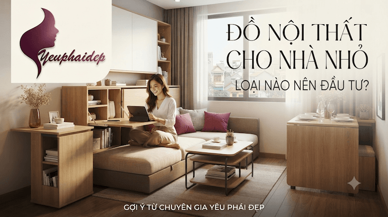 Đồ Nội Thất Đa Năng Cho Nhà Nhỏ Loại Nào Nên Đầu Tư?