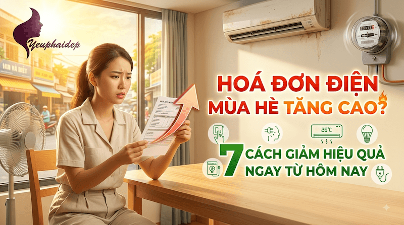 Hoá Đơn Điện Mùa Hè Tăng Cao? 7 Cách Giảm Hiệu Quả Ngay Từ Hôm Nay
