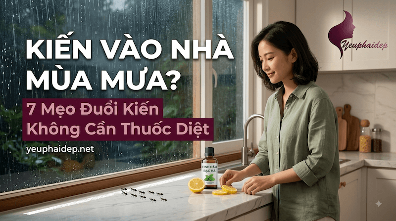 Kiến Vào Nhà Mùa Mưa? 7 Mẹo Đuổi Kiến Không Cần Thuốc Diệt