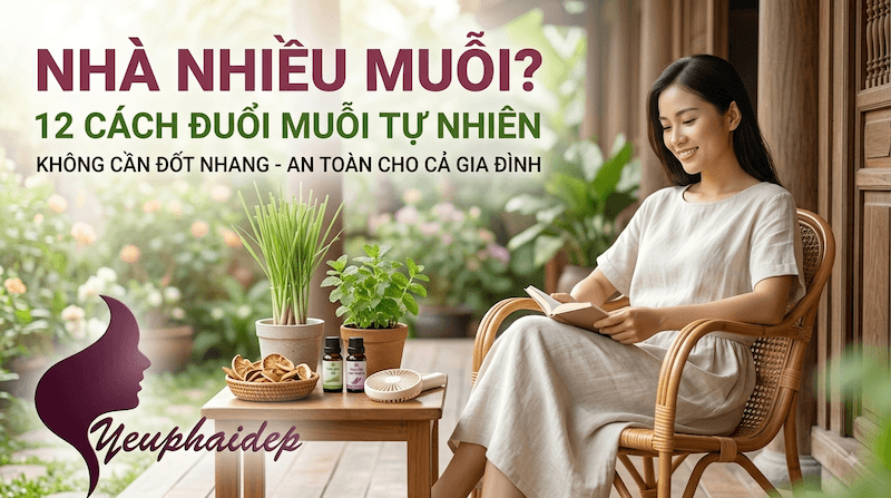 Nhà Nhiều Muỗi? 12 Cách Đuổi Muỗi Tự Nhiên Không Cần Đốt Nhang