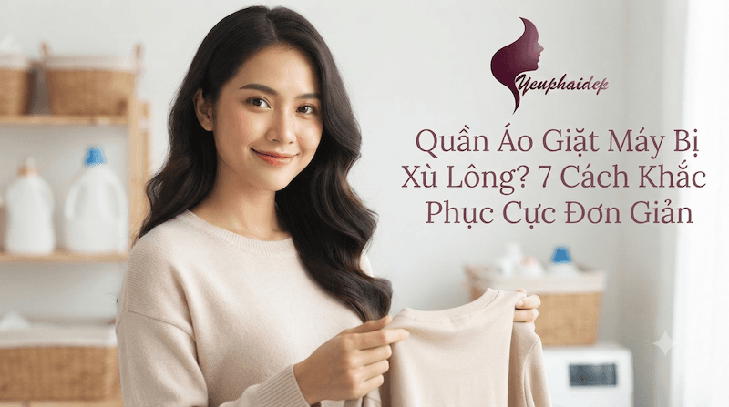 Quần Áo Giặt Máy Bị Xù Lông? 7 Cách Khắc Phục Cực Đơn Giản